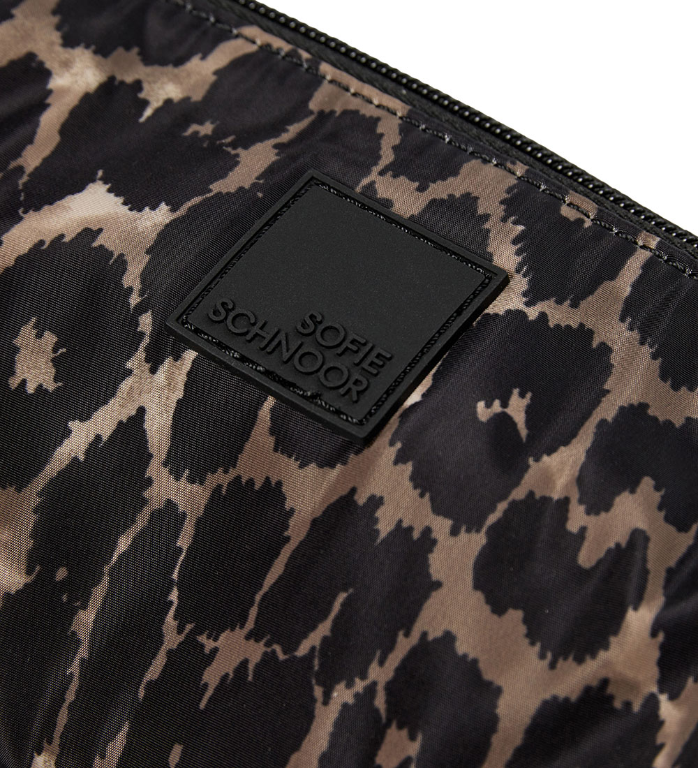 Sofie Schnoor Pencil Case - Light Brown Leopard
