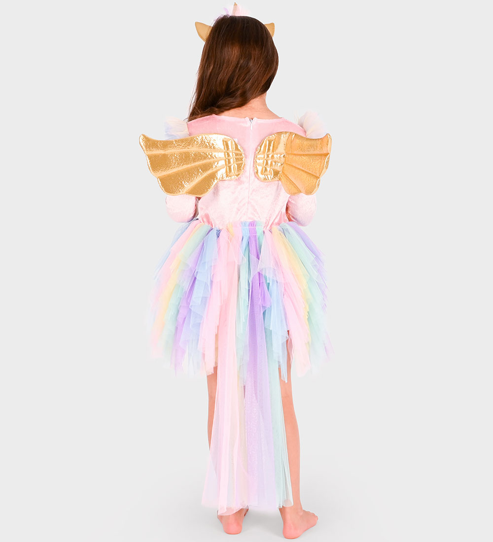 Den Goda Fen Costume - Dress Unicorn w. Diadem