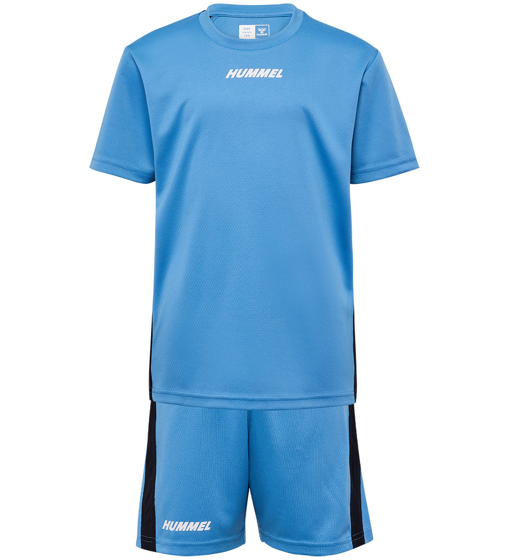Hummel Tracksuit - hmlMulti - Lichen Blue