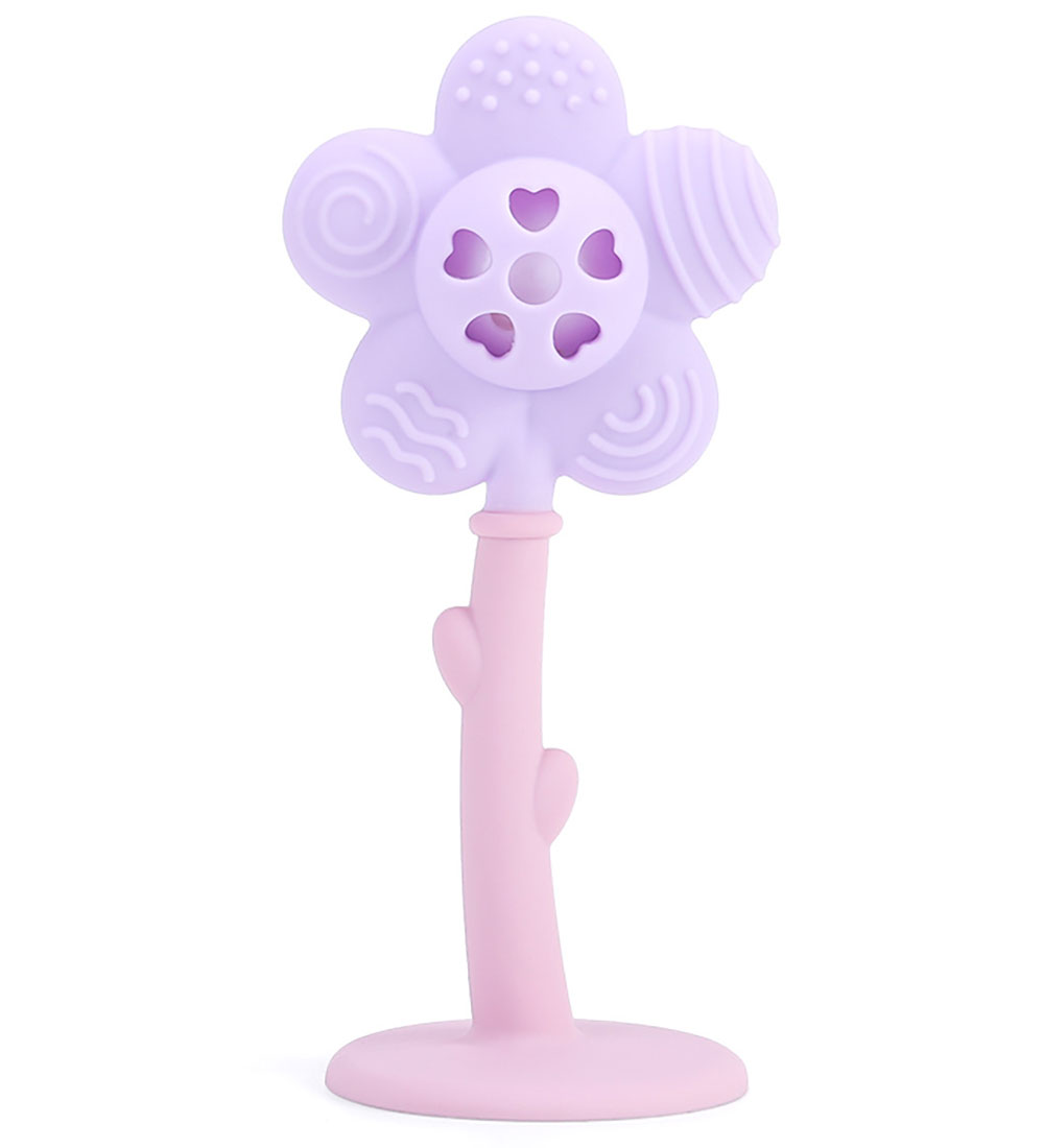 Tiny Tot Teether - Flower - Little/Pink