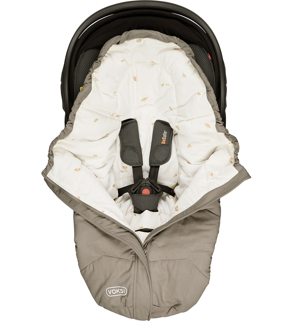 Voksi Footmuff - Move Light - 85 cm - Dark Sand Wings