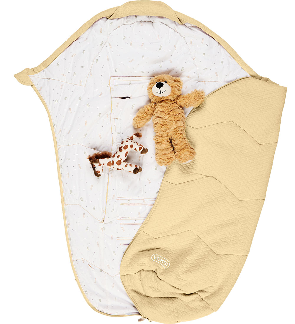 Voksi Footmuff - Breeze Light - 100 cm - Cheek Yellow Fields