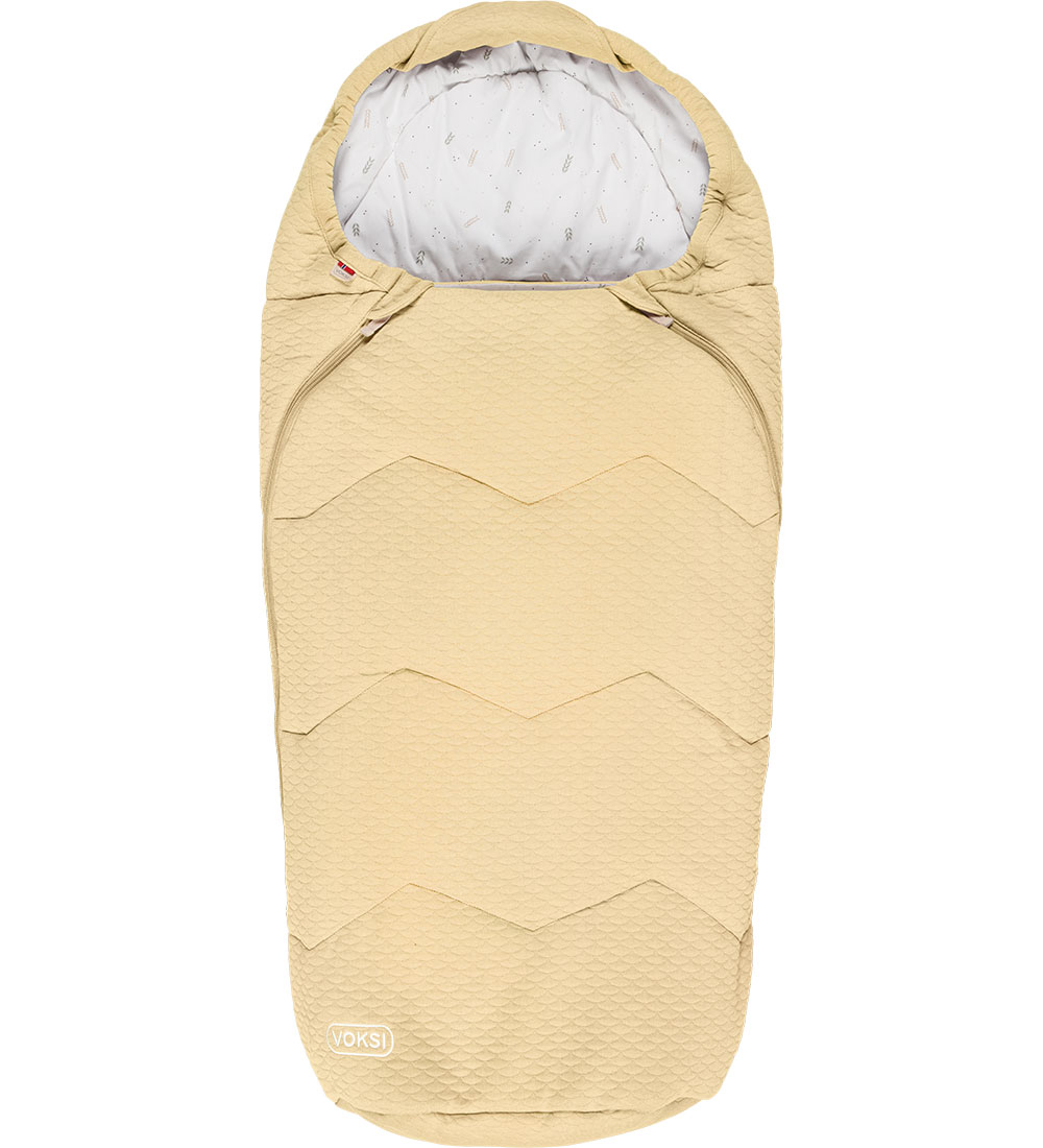 Voksi Footmuff - Breeze Light - 100 cm - Cheek Yellow Fields
