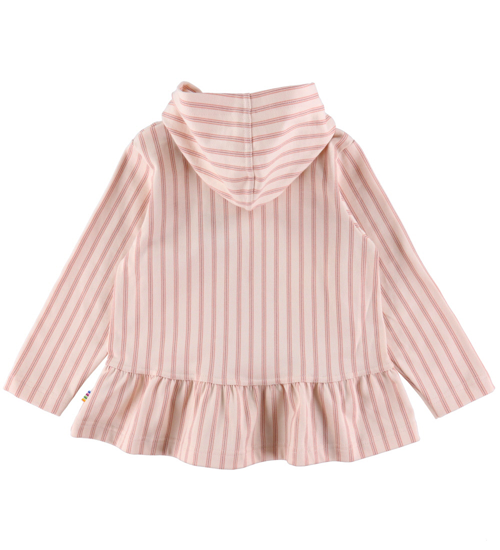 Joha Cardigan - Rosa m. Streifen