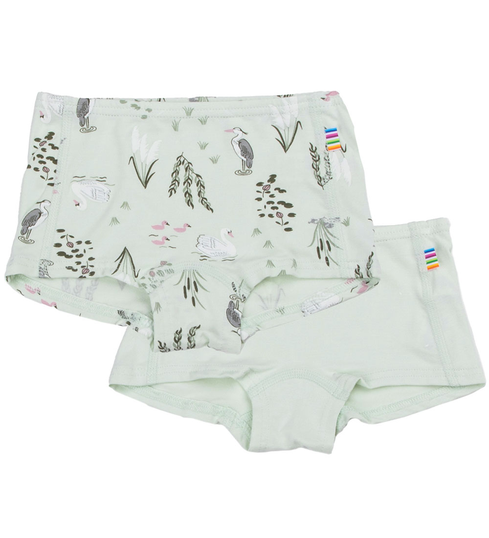 Joha Hipster - 2-Pack - Viscose/Bamboo - Mint w. Swan