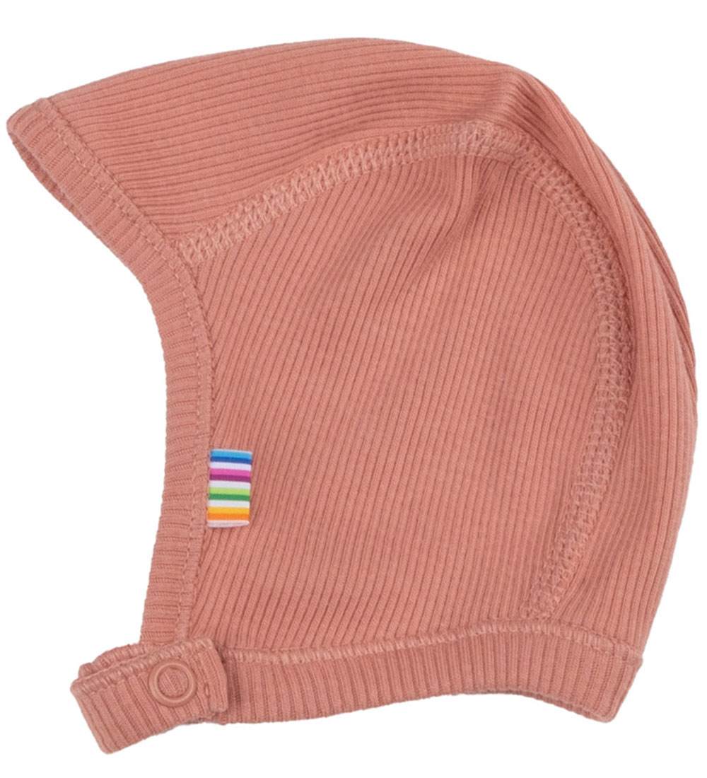 Joha Baby Hat - Rib - Salmon