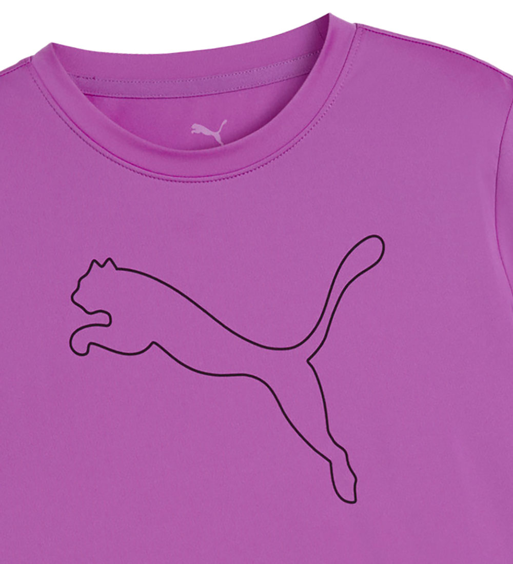 Puma T-shirt - TAD Ace CAT Logo - Pure Magenta