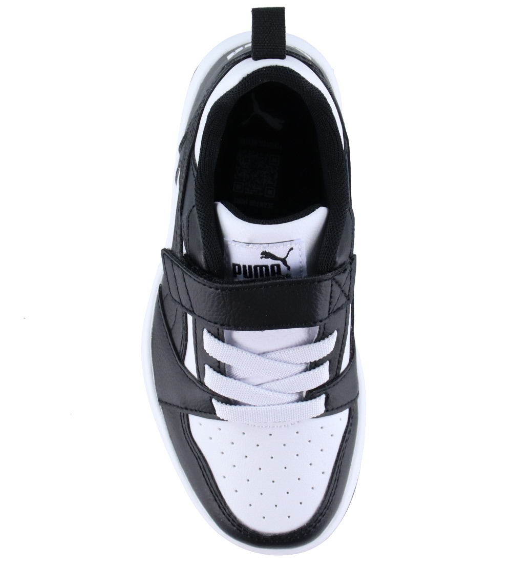 Puma Sko - Rebound V6 Lo - Svart/Hvit