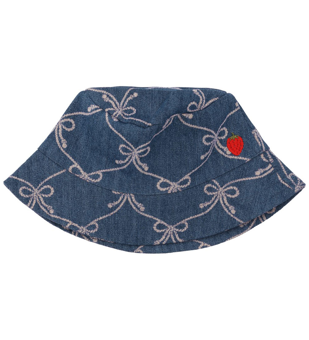 Flöss Bucket-hattur - Ellinor - Soft Bleikt