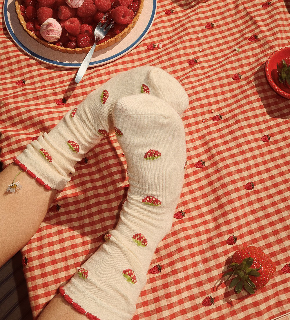 Flöss Socks - 2-Pack - Strawberry