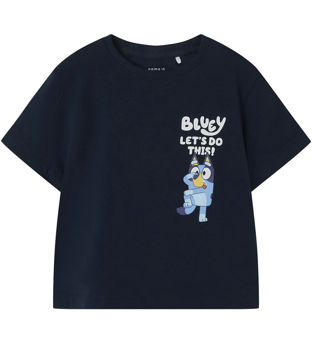Name It T-shirt - NmmFlick Bluey - Dark Sapphire