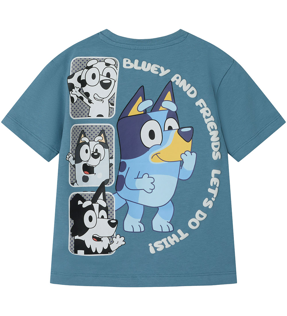 Name It T-Shirt - NmmFlick Bluey - Spring See