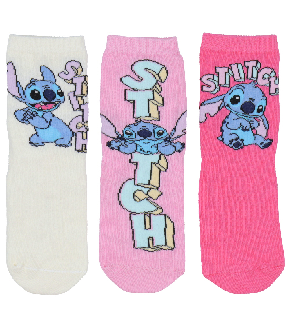 Name It Socks - 3 Pack - Pink Frosting/3p Carmine Rose+Pink F