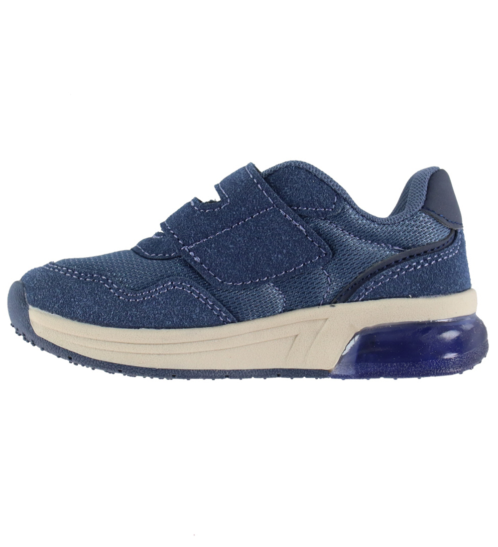 En Fant Schuhe - Klettband m. Light - Vintage Indigo