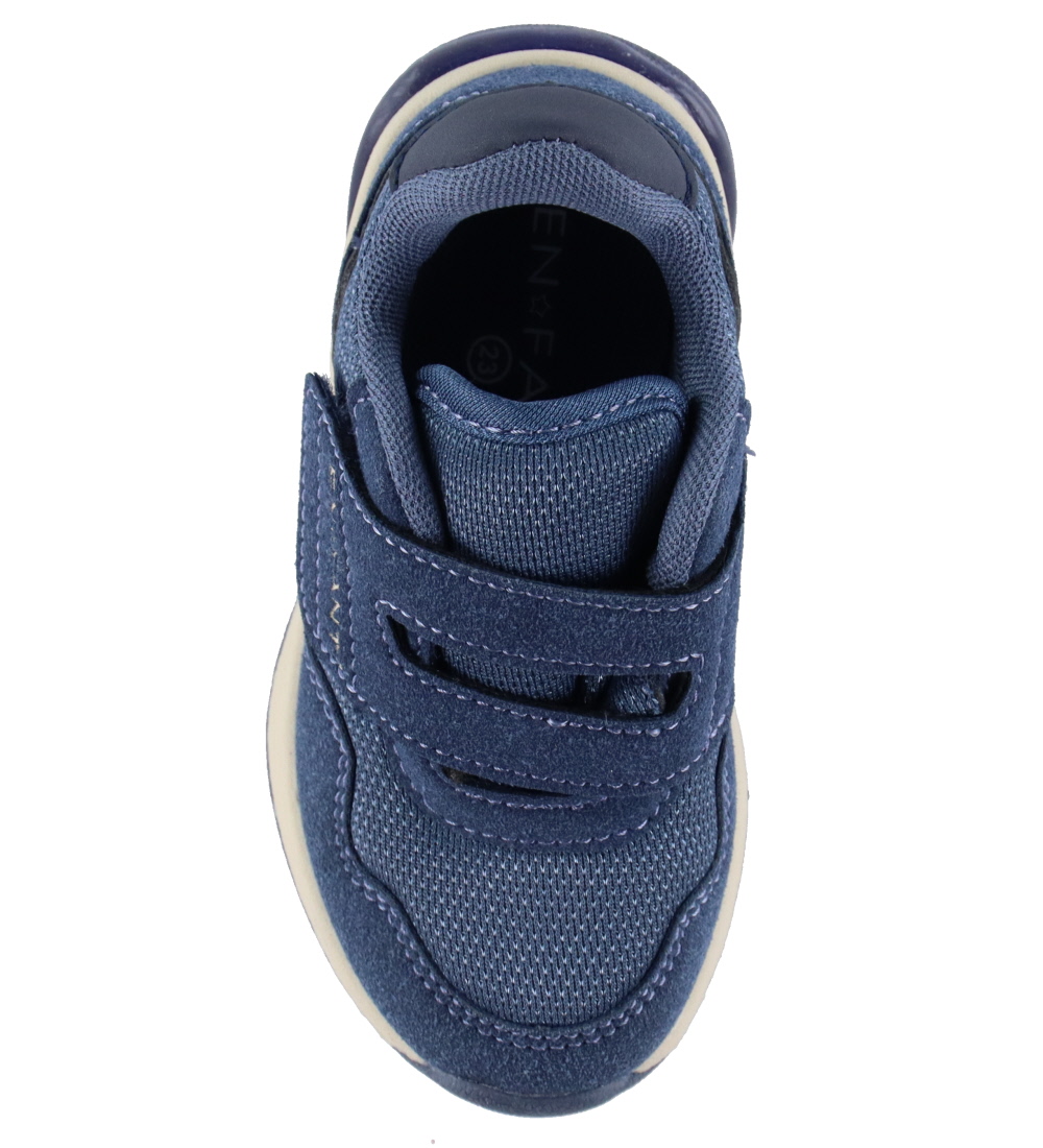 En Fant Schuhe - Klettband m. Light - Vintage Indigo