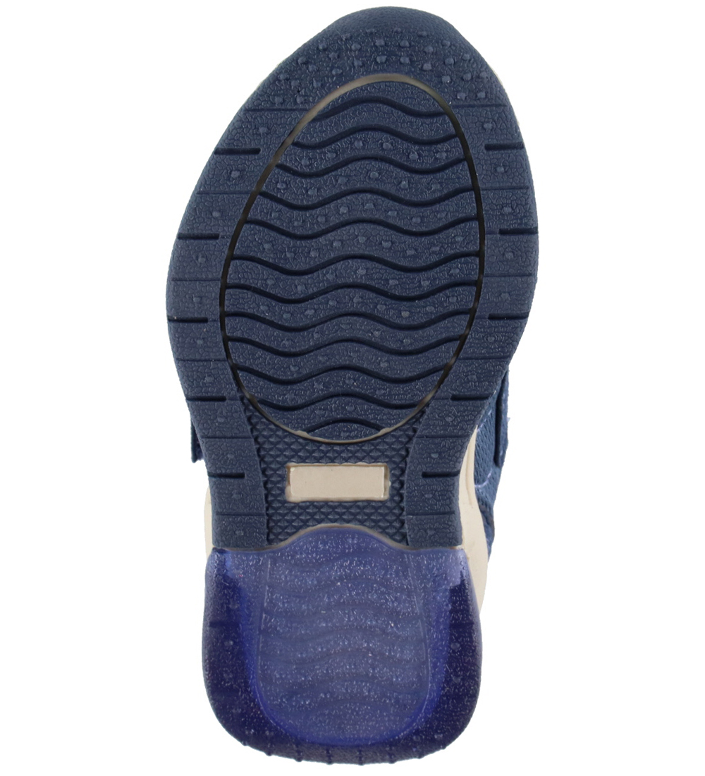 En Fant Schuhe - Klettband m. Light - Vintage Indigo