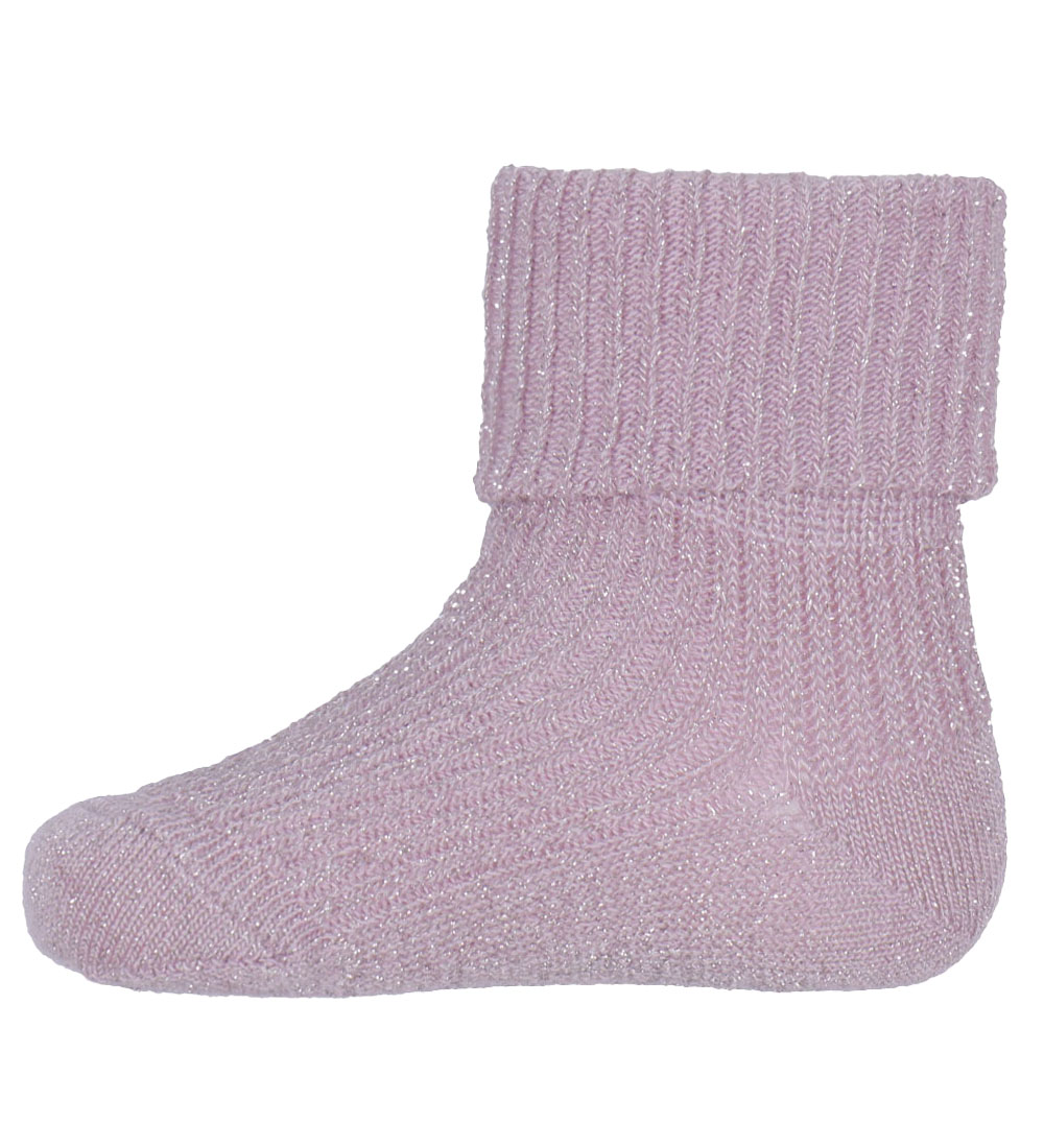 MP Socks - Bamboo - 3-Pack - Ida - Ice Heather w. Glitter