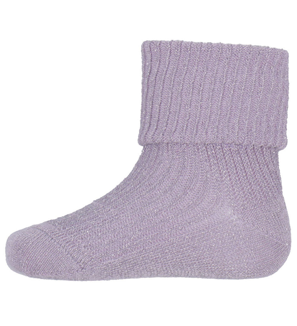 MP Socks - Bamboo - 3-Pack - Ida - Ice Heather w. Glitter
