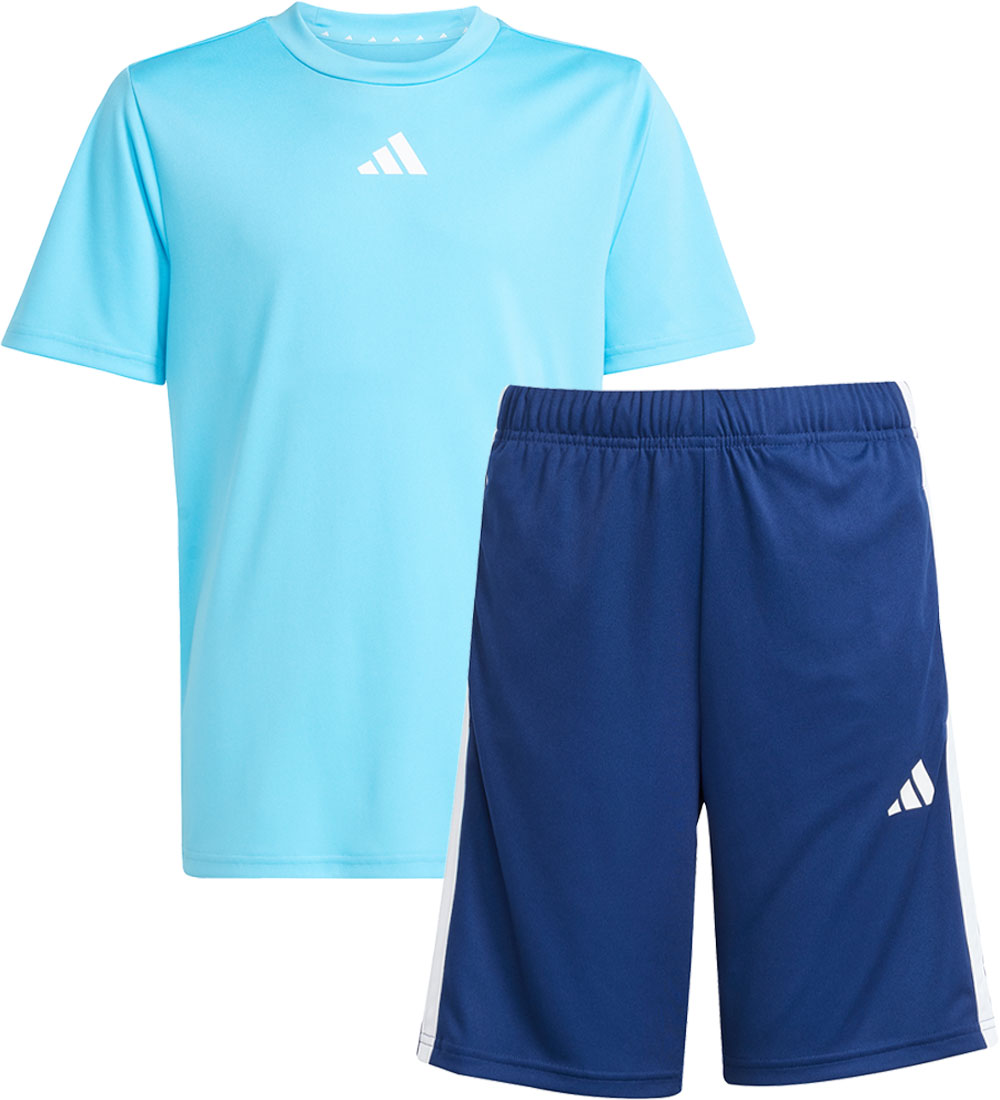adidas Performance Shorts Set - J TR-ES 3S - Brctan/White