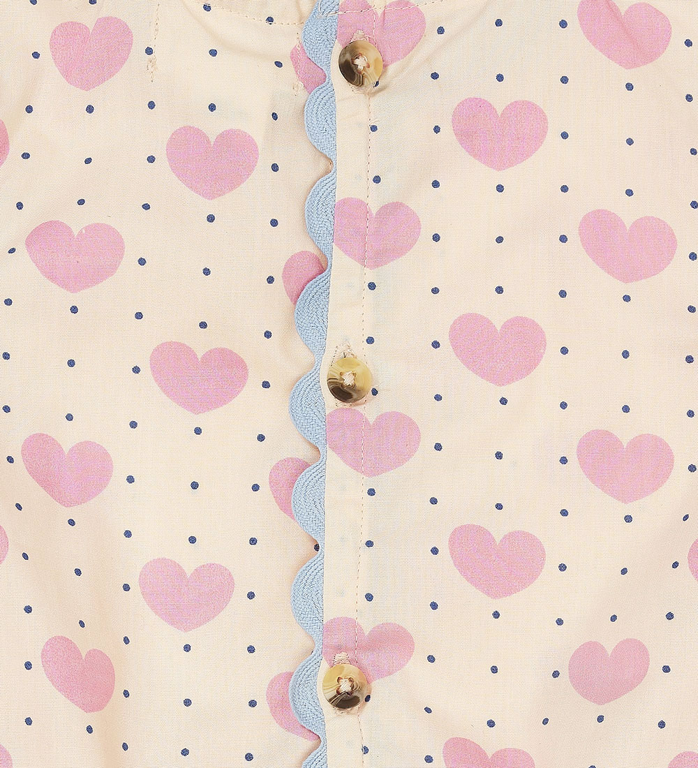 Copenhagen Colors Shorts Set - Heart/Dots - Heart AOP