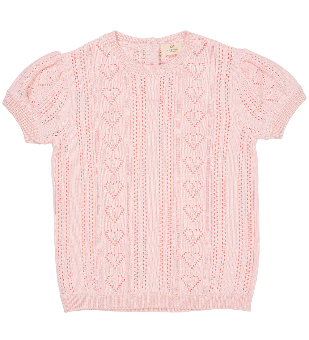 Copenhagen Colors T-shirt - Knitted - Ballerina Comb w. Beads
