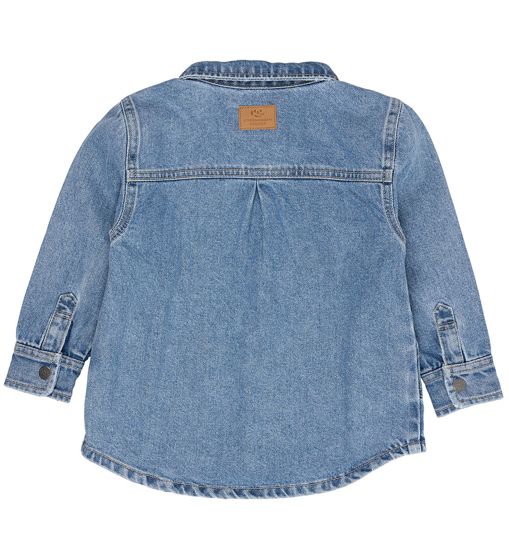 Copenhagen Colors Denim Jacket - Light Blue Indigo Washed