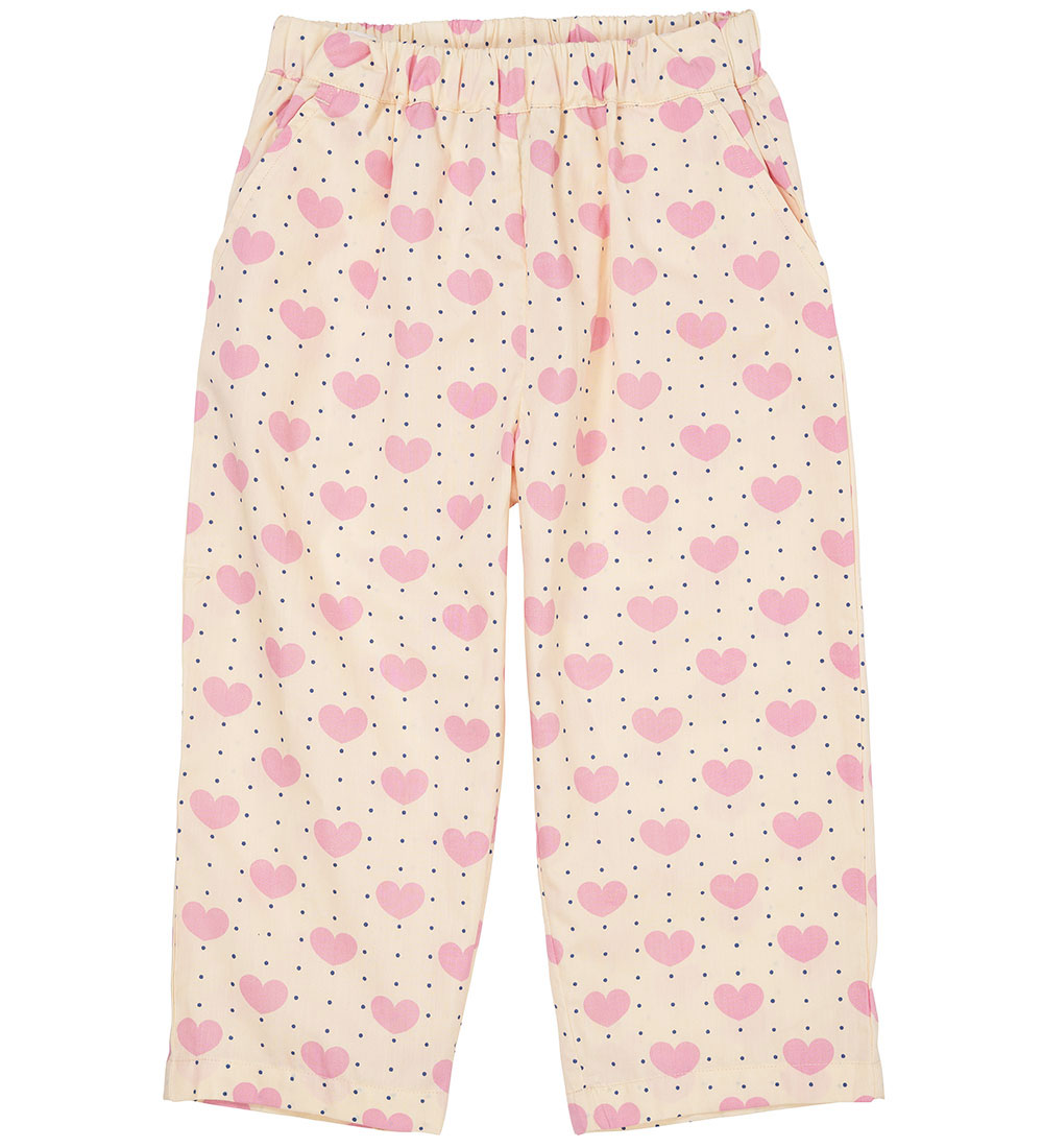 Copenhagen Colors Trousers - Heart AOP
