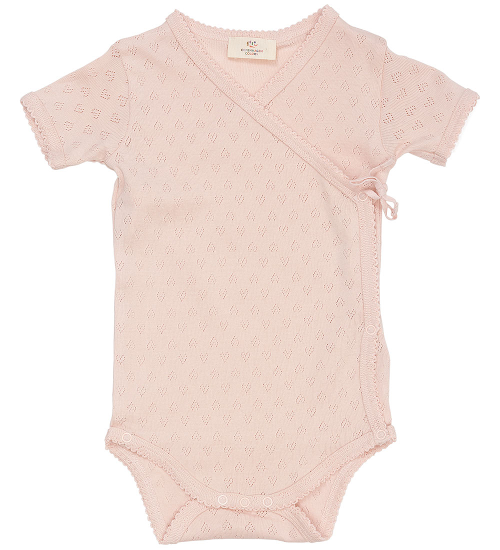 Copenhagen Colors Wrap Bodysuit k/æ - Dusty Rose