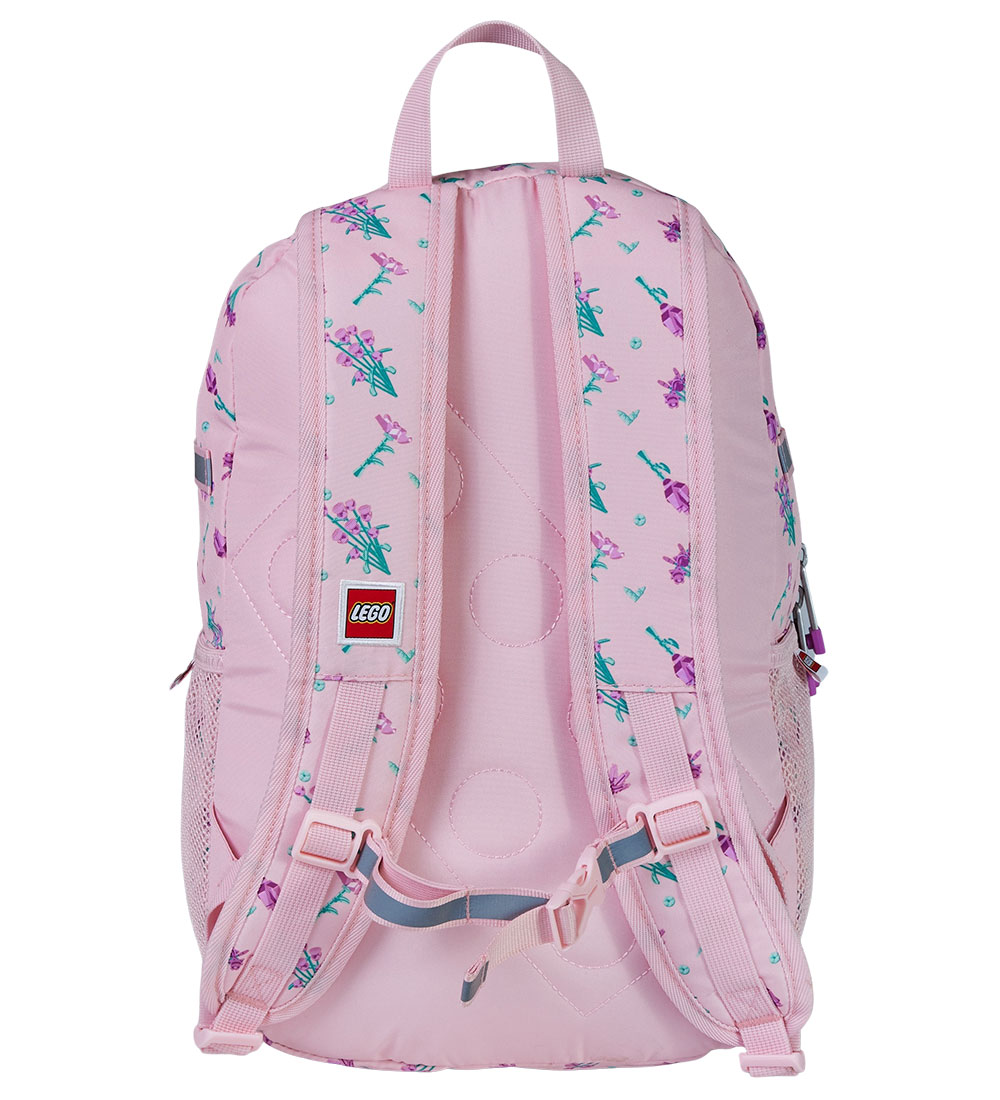 LEGO® Backpack - Flowers - 18 L - Pink
