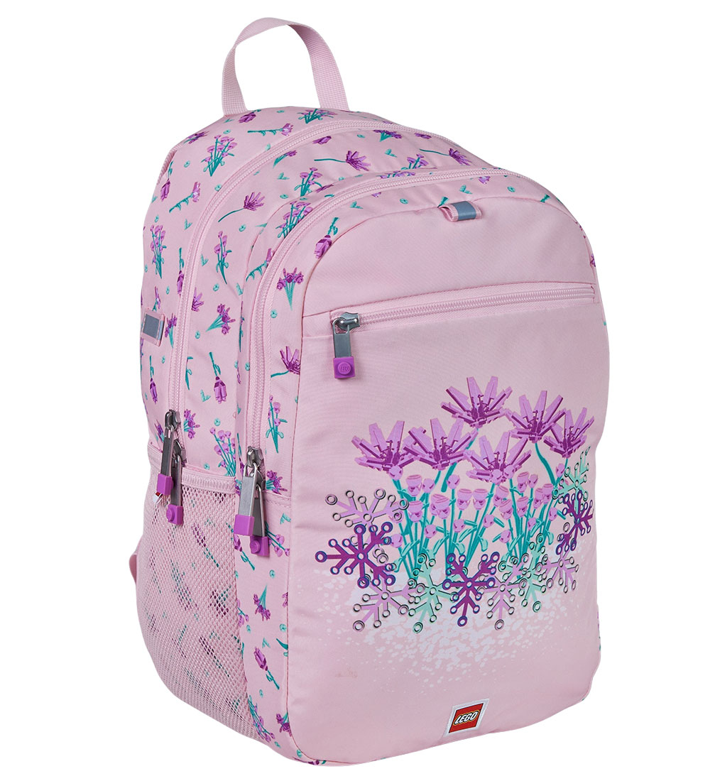 LEGO® Backpack - Flowers - 18 L - Pink