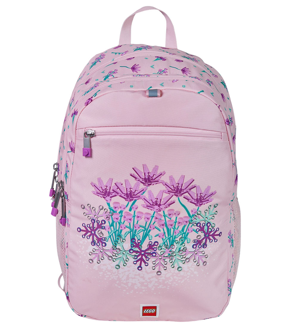 LEGO® Backpack - Flowers - 18 L - Pink