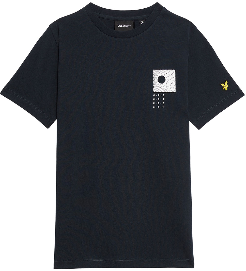 Lyle & Scott T-shirt - Dark Navy w. Print