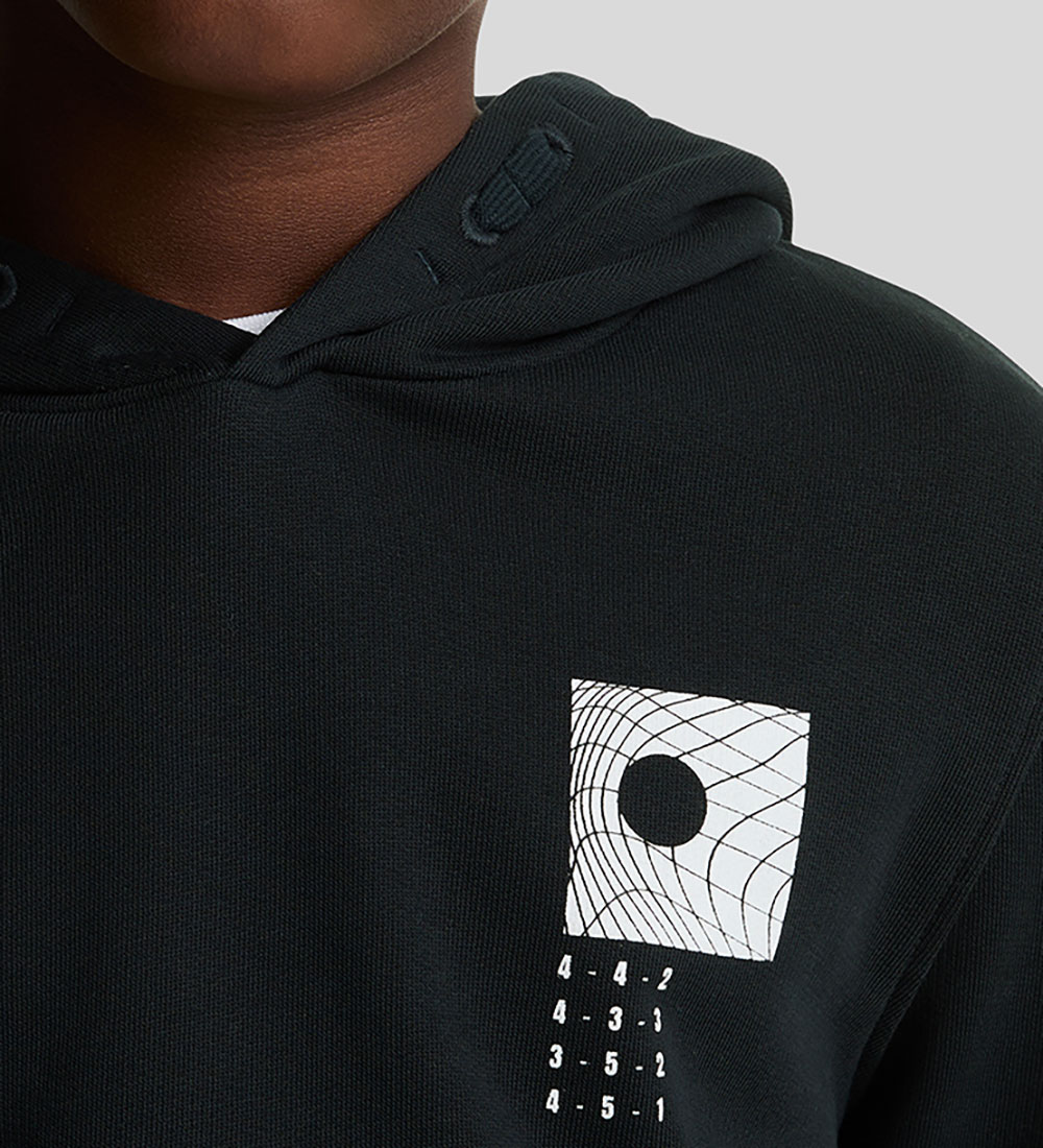 Lyle & Scott Hoodie - Dark Navy w. Print