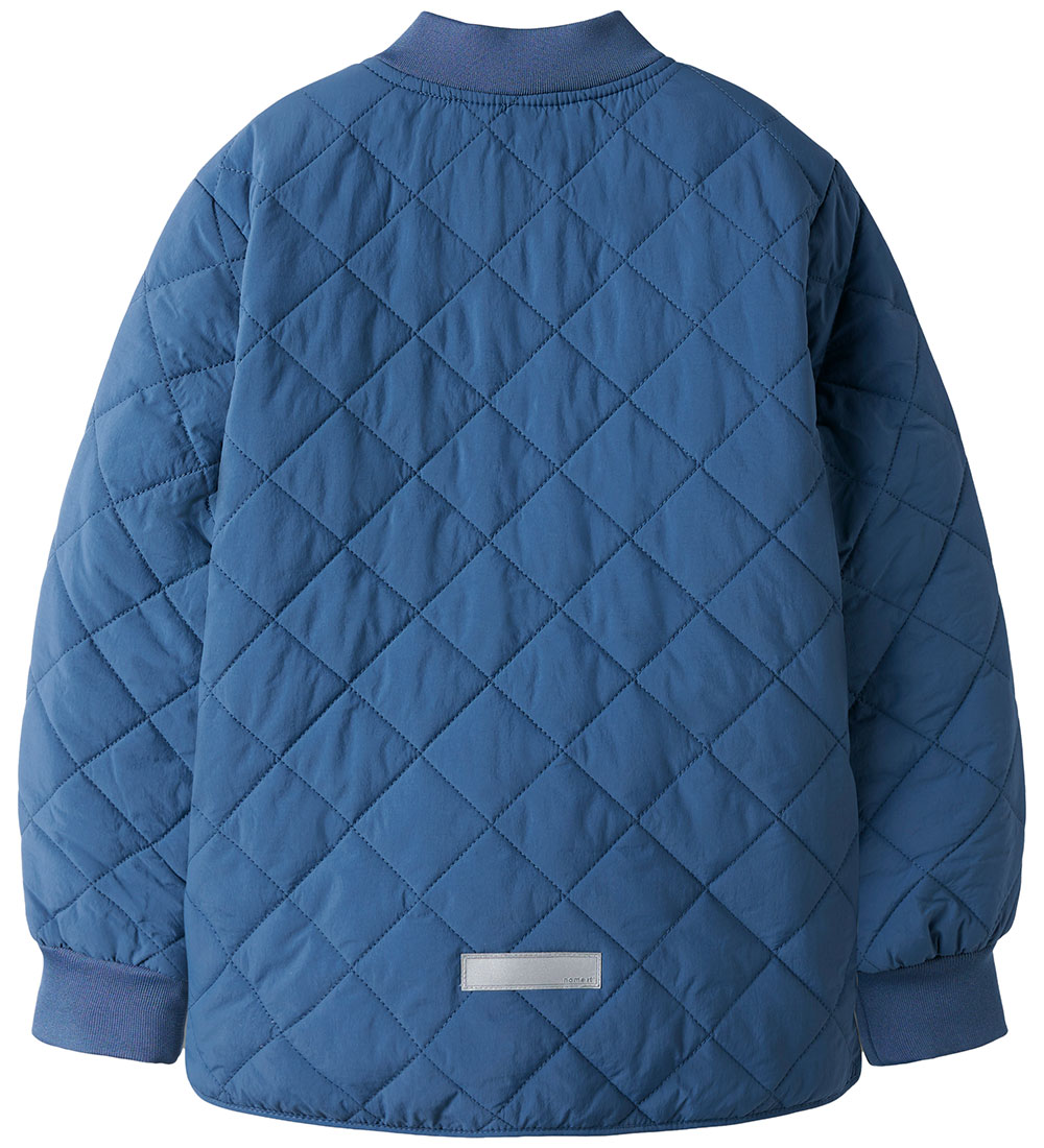 Name It Thermojacke - NkmMarlin - Quilt - Sargasso Sea