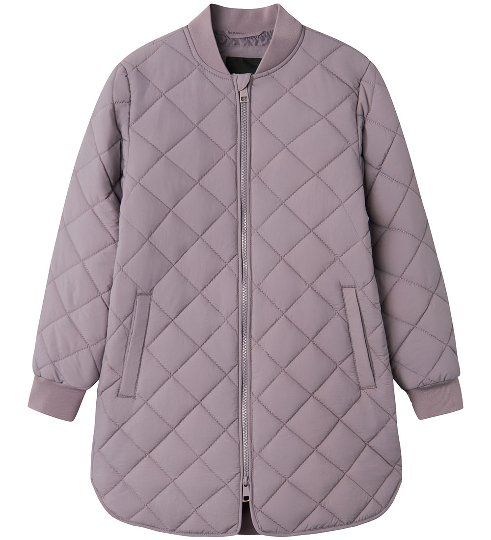 Name It Thermal coat - NkfMarlin - Quilt - Gray Ridge