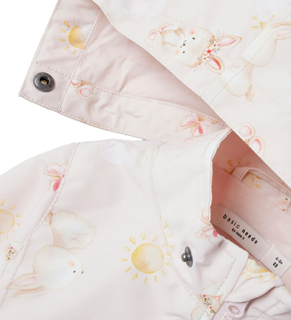 Name It Lightweight Jacket - NbfMaxi - Mauve Chalk/Bunny