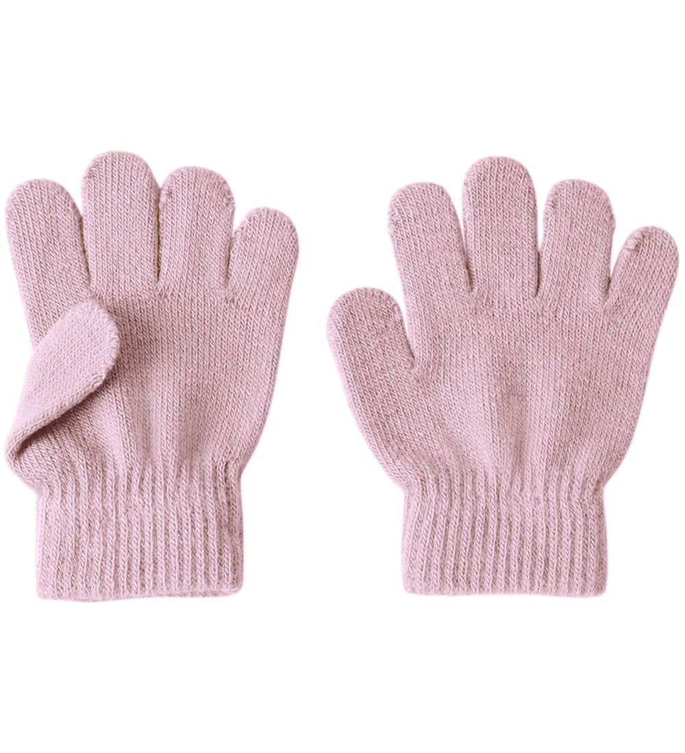 Name It Gloves - Knitted - NmnMagic - Pale Mauve