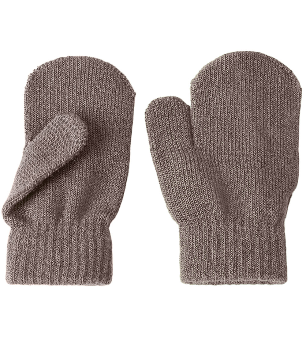 Name It Mittens - Knitted - NmnMagic - Mountain Trail/Melange