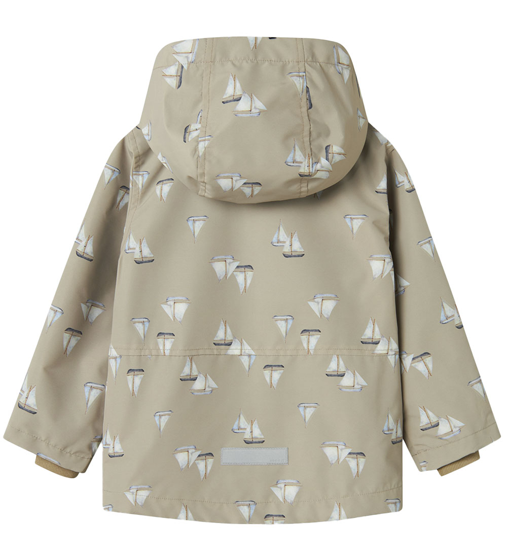 Name It Lightweight Jacket - NmmMax - Silver Mink/Boat