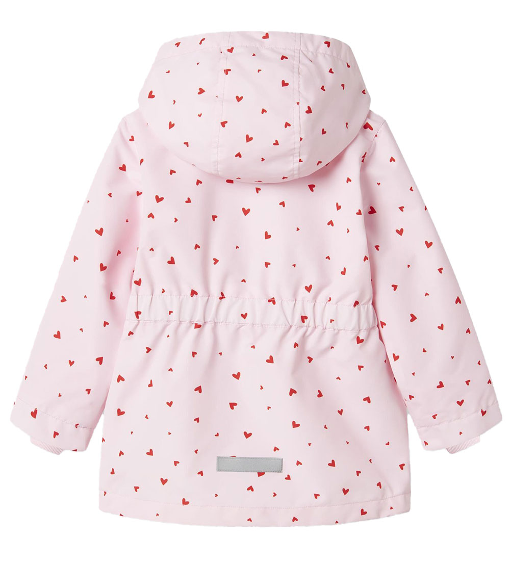 Name It Lightweight Jacket - NmfMaxi - Cherry Blossom/Heart