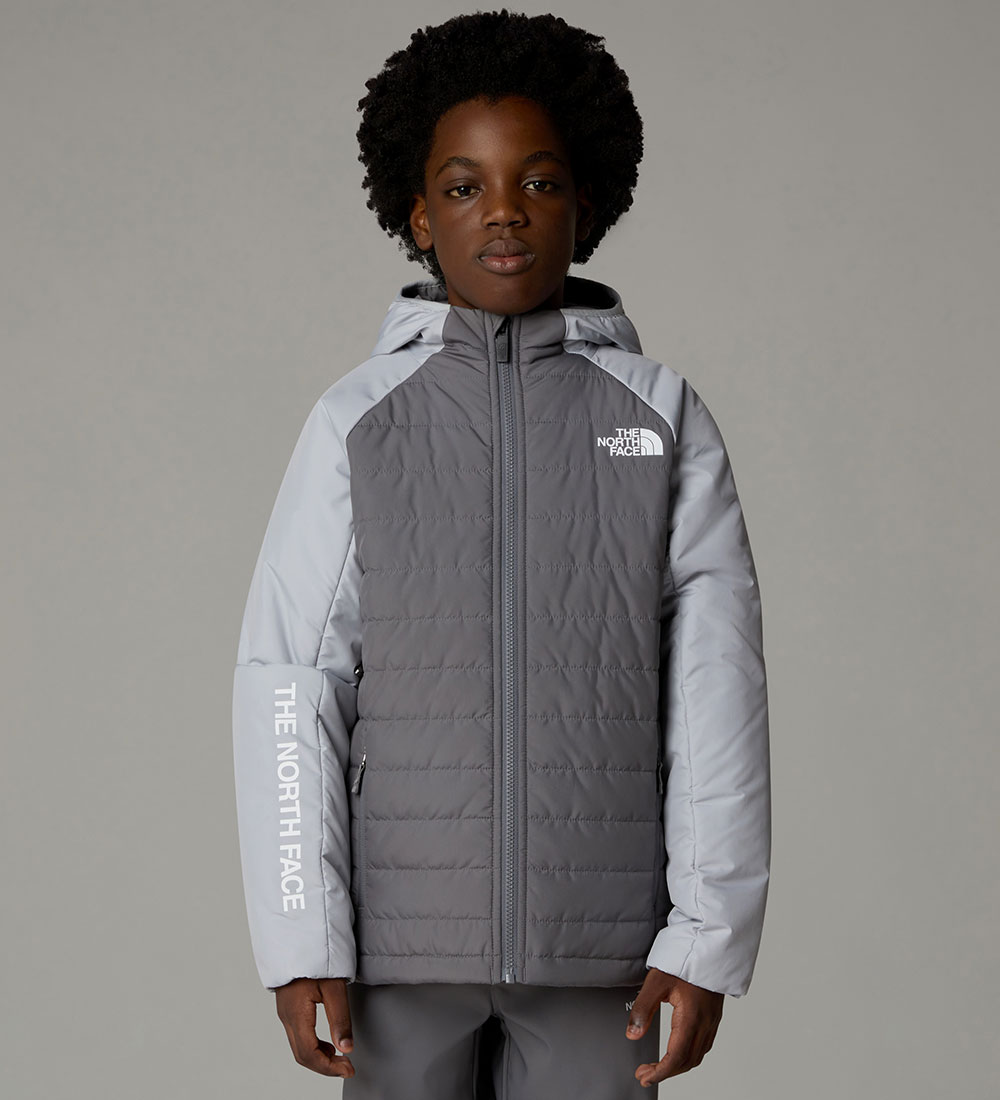 The North Face Puffer Jacket - Never Stop - Smoked Pearl/High Ri