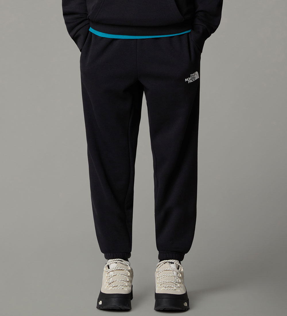 The North Face 트레이닝 바지 - 일반 테이퍼드 - 검정색