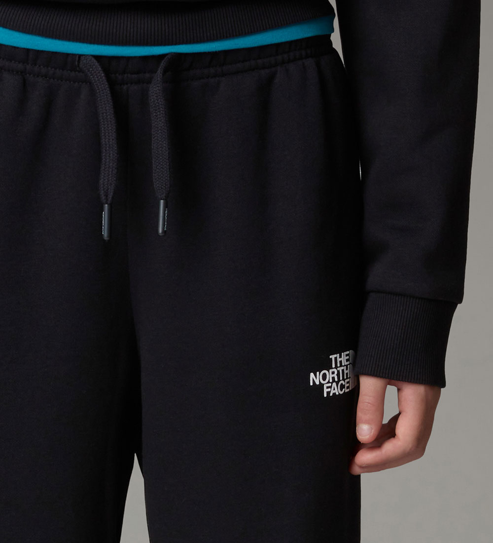 The North Face 트레이닝 바지 - 일반 테이퍼드 - 검정색