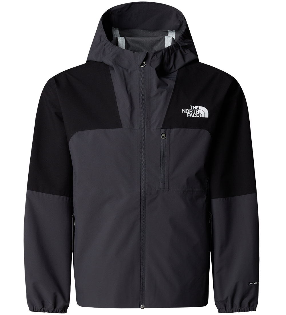 The North Face Sommarjacka - Vandring Packable Shel - Svart/Asfa
