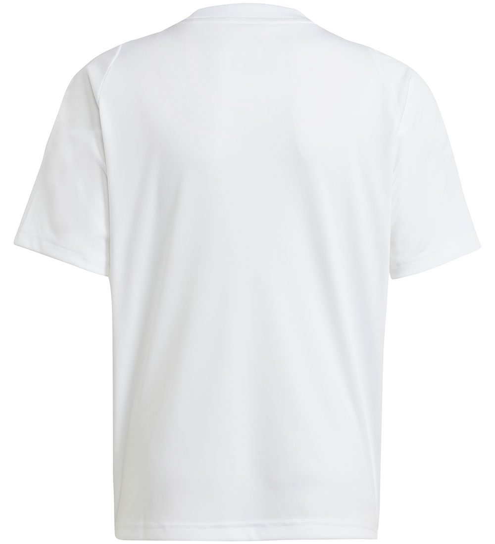 adidas Performance T-shirt - Messi - White/Almost Blue