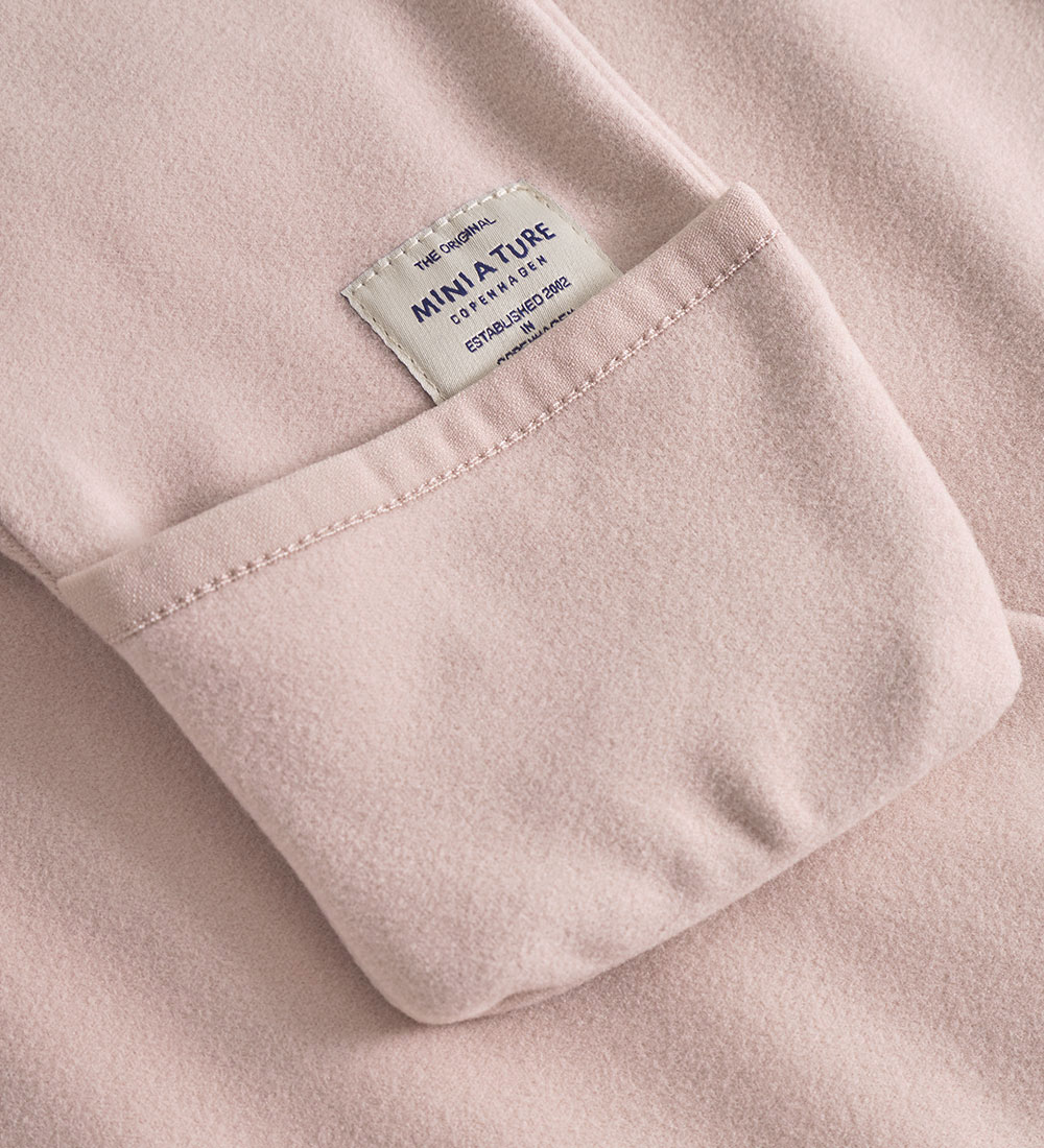 Mini A Ture Fleece Suit - MatAkua - Cloudy Rose