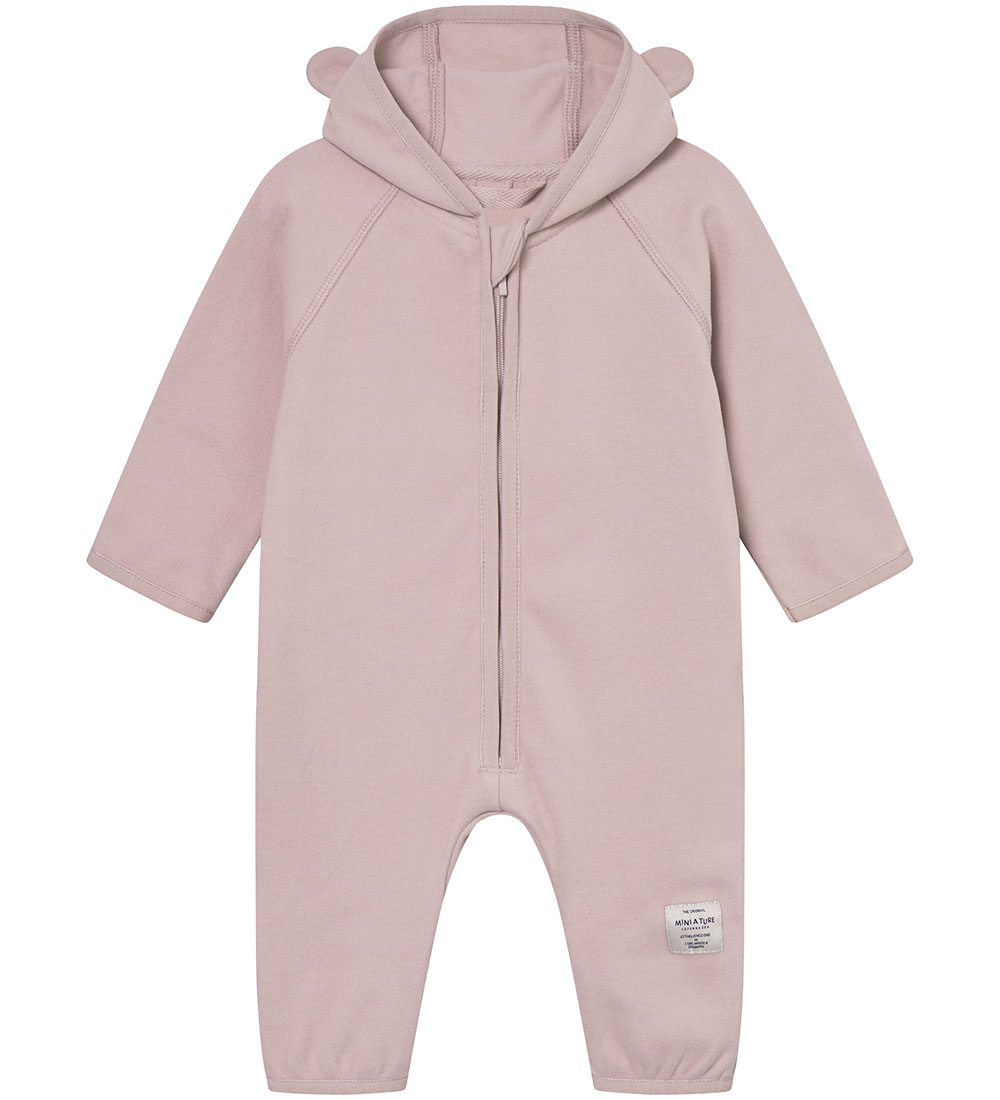 Mini A Ture Fleece Suit - MatAkua - Cloudy Rose