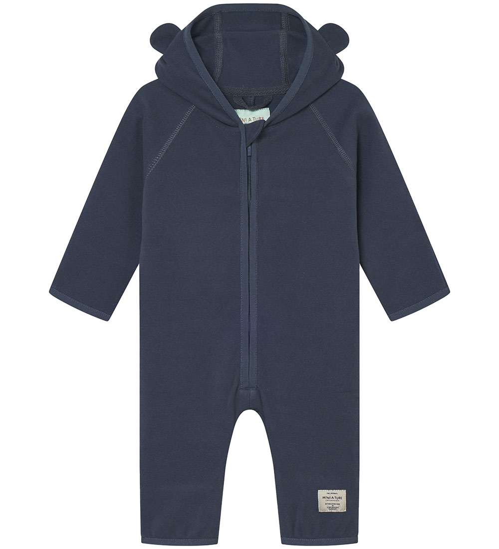 Mini A Ture Fleece Suit - MatAkua - Ombre Blue