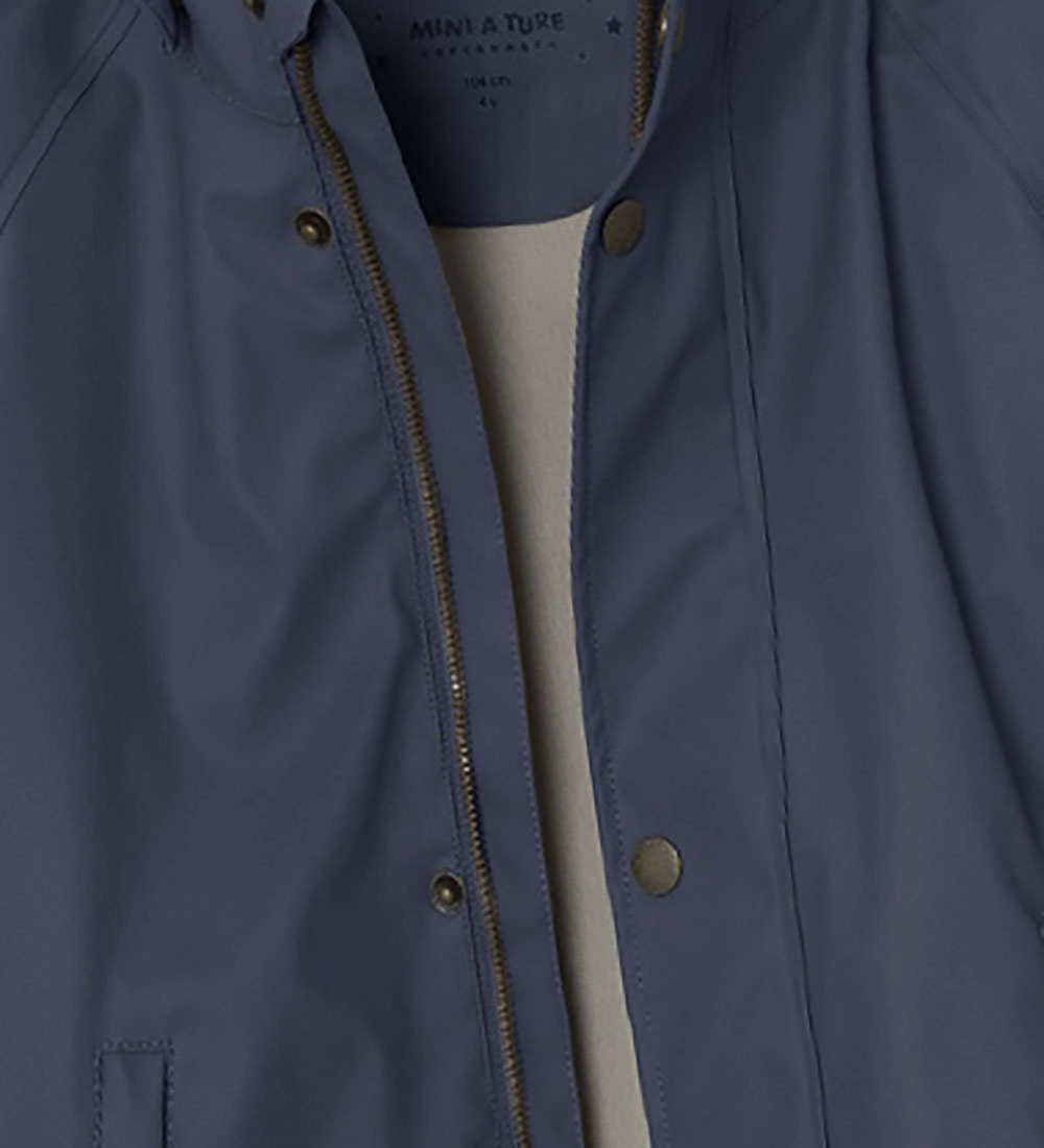 Mini A Ture Rainwear - PU - MatReinar - Ombre Blue
