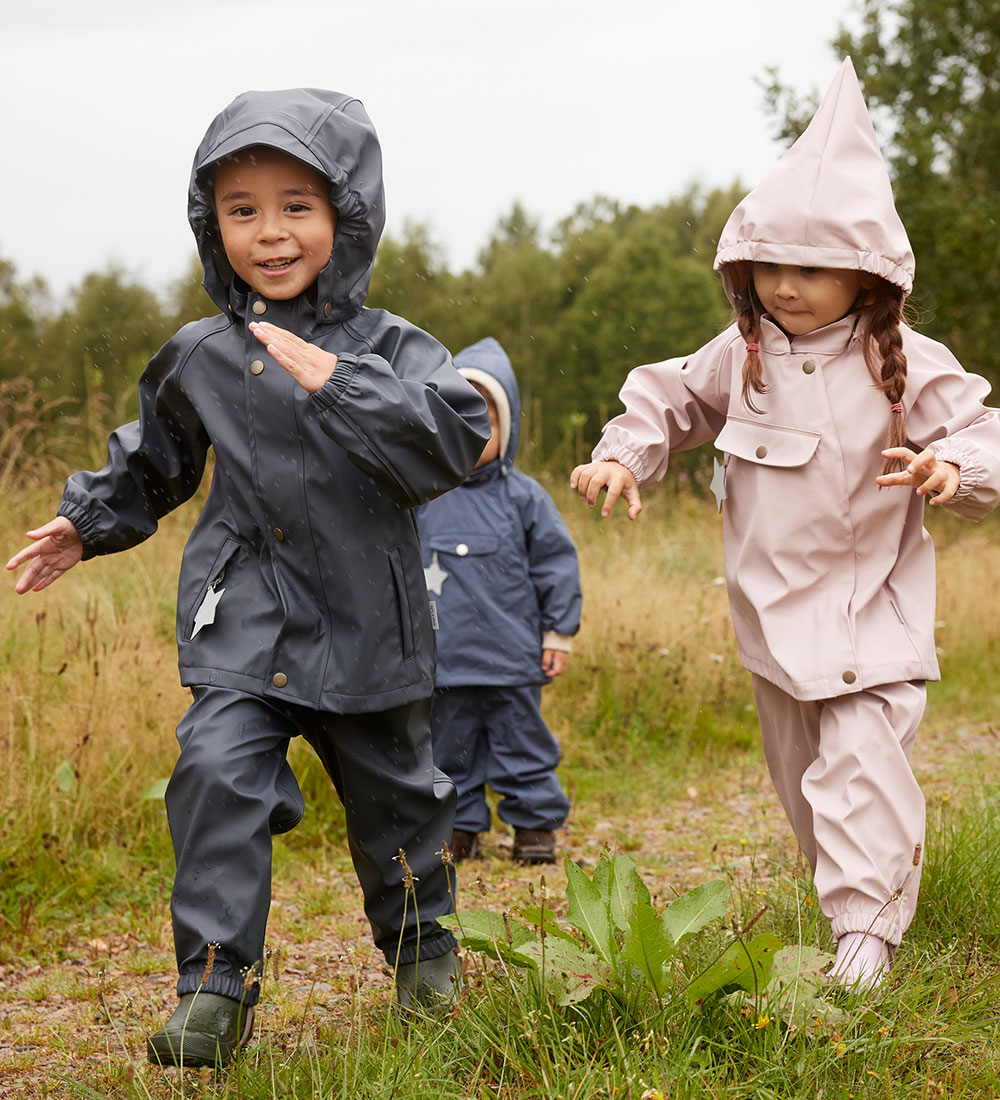 Mini A Ture Rainwear - PU - MatReinar - Ombre Blue